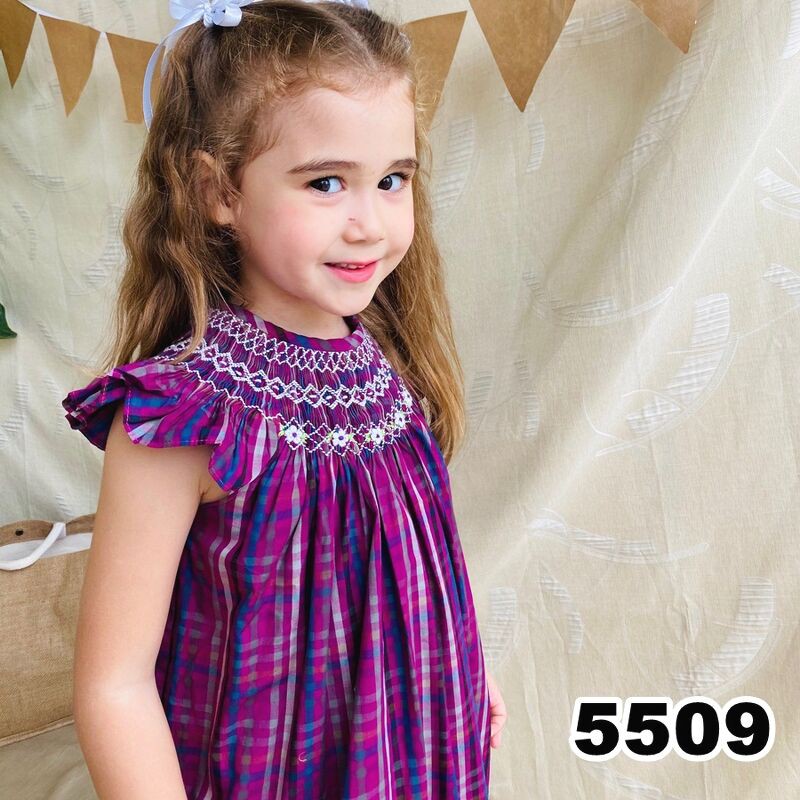 Đầm Smock Bé Gái Oliriver Cho Bé Từ 9-22KG