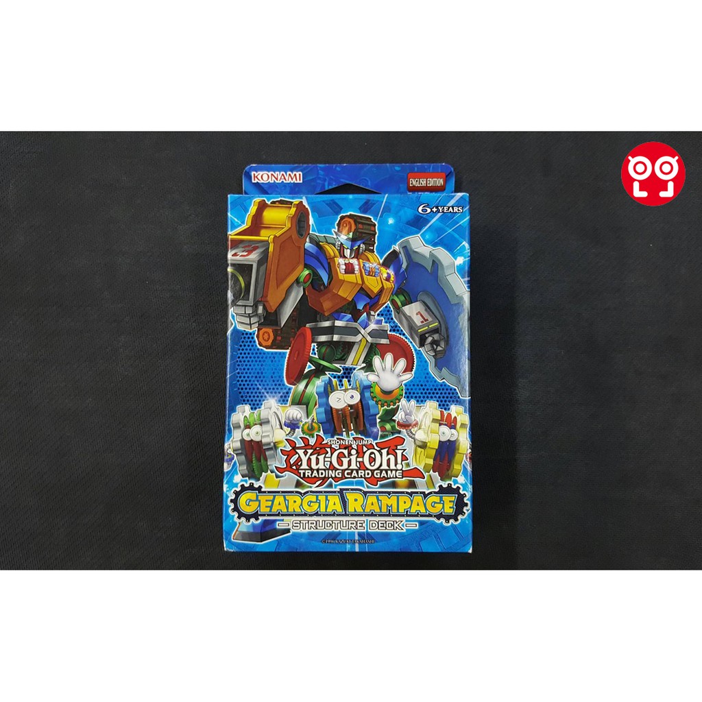 Thẻ bài Yugioh Chính Hãng Geargia Rampage Structure Deck