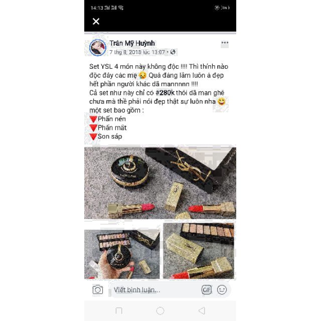 Sét trang điểm YSL 4 món | BigBuy360 - bigbuy360.vn