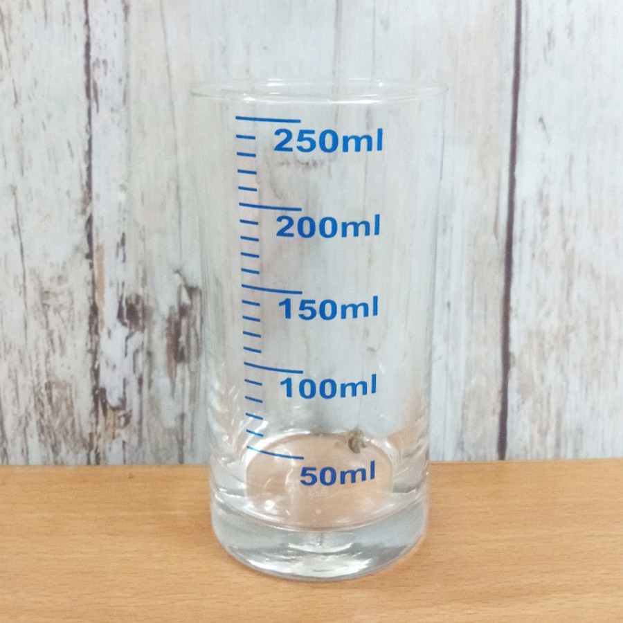 Cốc thủy tinh chia vạch Ocean 250ml | BigBuy360 - bigbuy360.vn