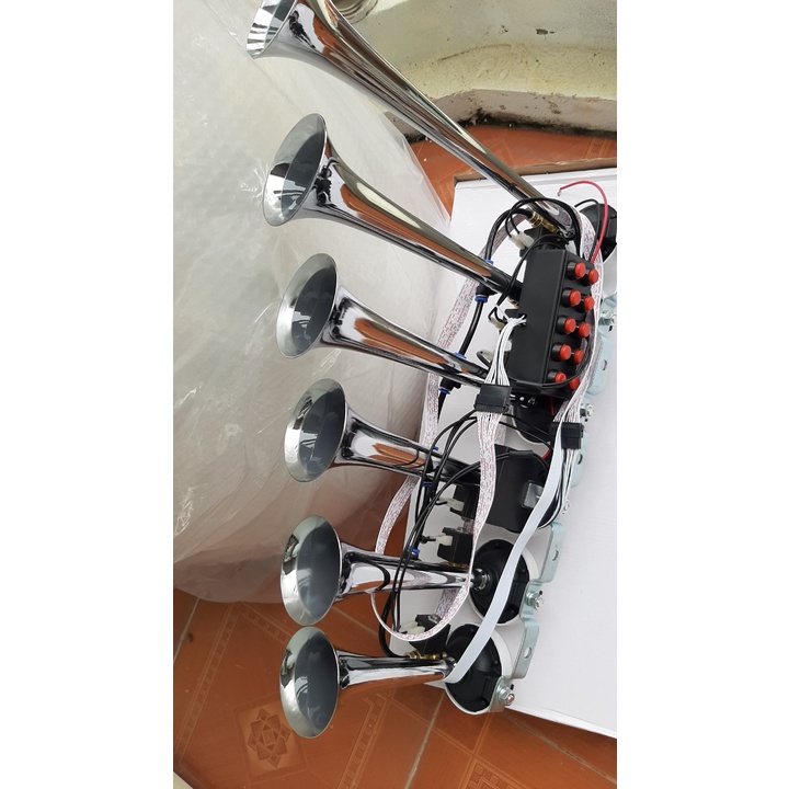 Còi hơi 6 loa chất lượng cao-24v