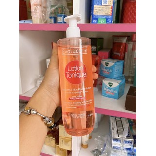 NƯỚC HOA HỒNG Evoluderm Lotion Tonique- PHÁP- 500ml