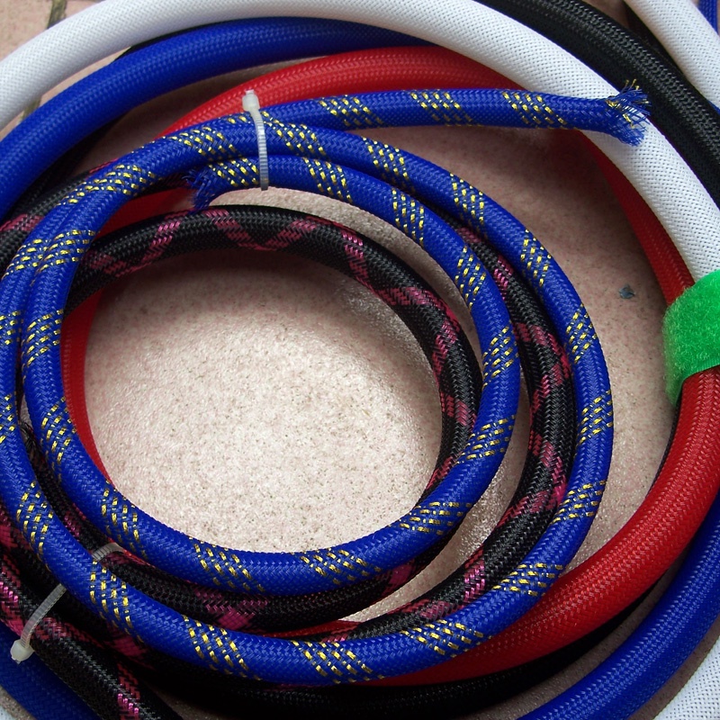 5M 12mm Chất Lượng Cao Cuộn Dây Quấn Bảo Vệ Thú Cưng  PET Ống Bọc Cáp Bện Cho Thú Cưng  Bọc Bảo Vệ Dây Nylon Cách Điện Bọc Tay Áo Bện