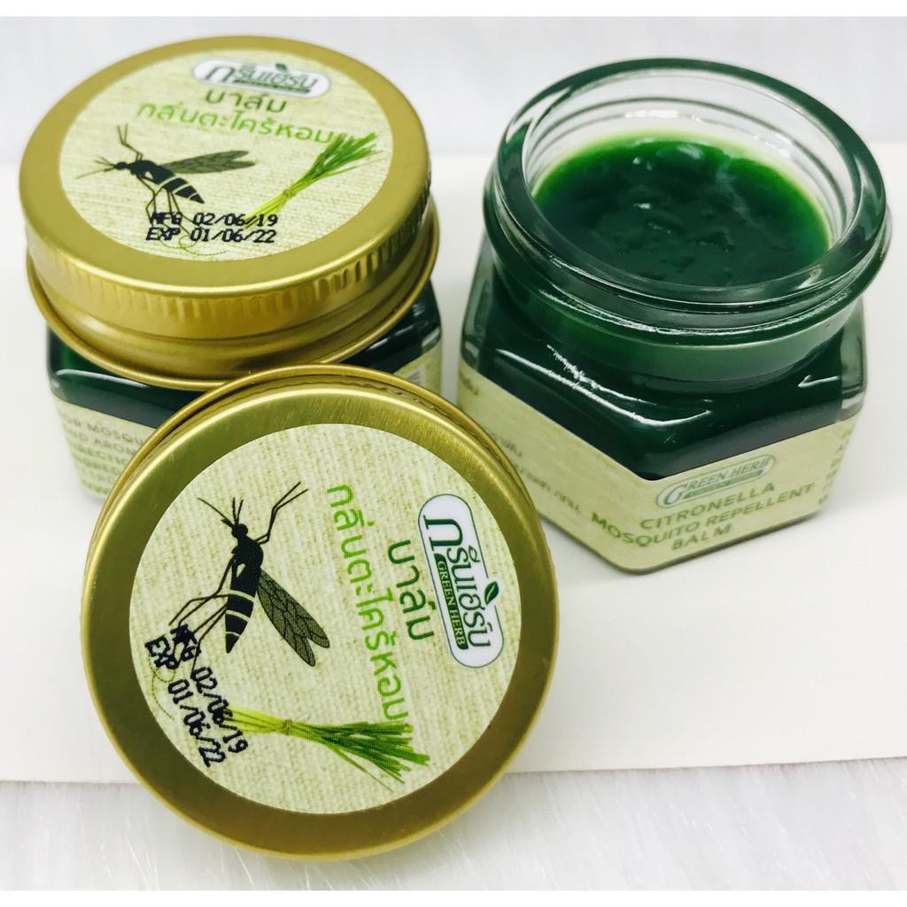 Cao sả trị muỗi đốt và côn trùng Green Herb Thái Lan