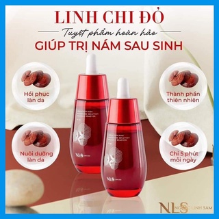 Su rum linh chi đỏ ngọc linh sâm xoá tan mụn nám tàn nhang sau sinh