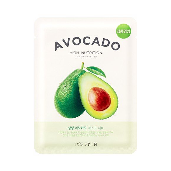 [Mã COSCOCOT3 -8% đơn 250K] Mặt nạ dưỡng ẩm It's Skin The Fresh Mask Sheet Avocado 21g