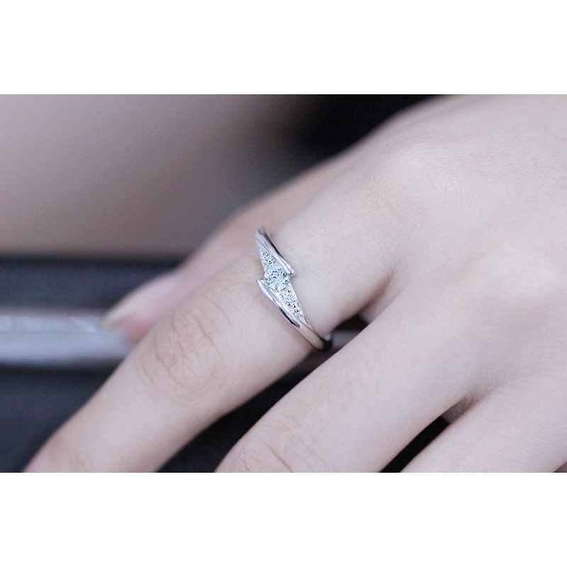 Nhẫn đôi Bạc Hiểu Minh NC398
