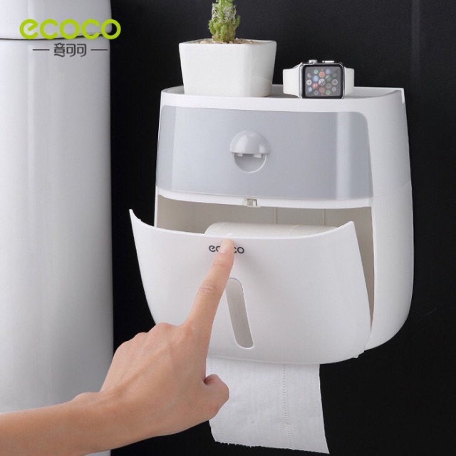 Hộp Đựng Giấy Vệ Sinh 2 Tầng Ecoco