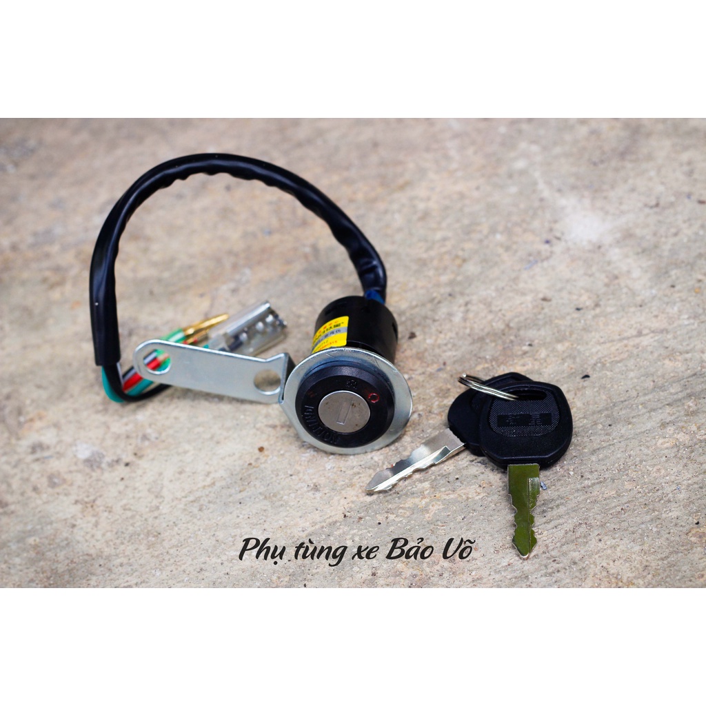 Ổ khóa kèm pát gắn độ các dòng xe classic