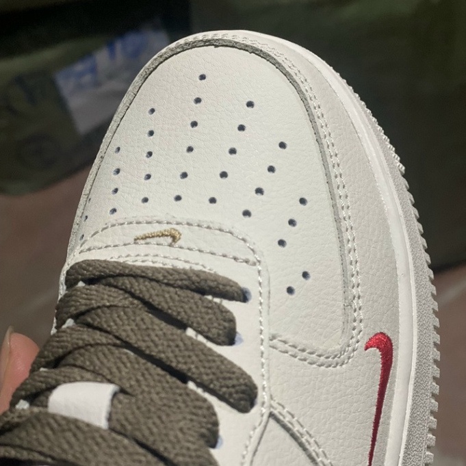 Giày thể thao nam nữ, giày sneaker vệt nâu cao cấp