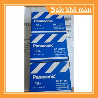 Aptomat panasonic 30A  240v - ngắt mạch an toàn.
