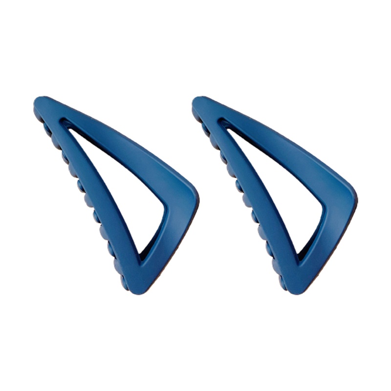 Flgo Kẹp Tóc Đuôi Ngựa Hình Tam Giác Màu Nhám Chống Trượt