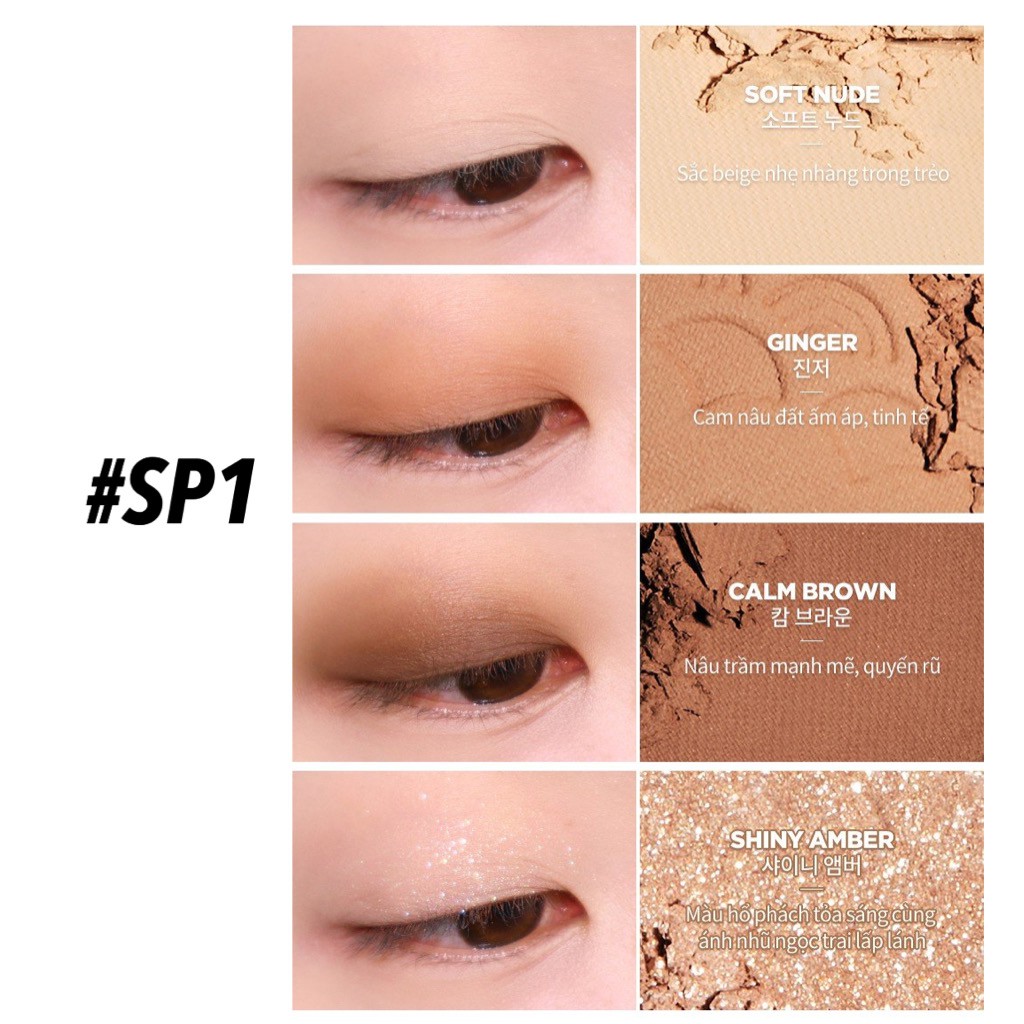 Bảng Phấn Mắt Merzy The Heritage Shadow Palette (8g) | BigBuy360 - bigbuy360.vn