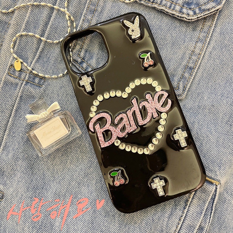 Ốp Điện Thoại In Hình Búp Bê Barbie Cho iPhone 15Promax 14 13 12 11 Pro Max XR XS Max 7 8 Plus Phone Case