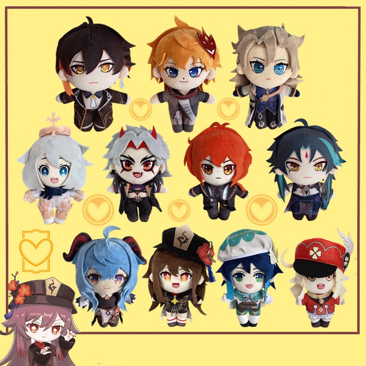 Búp bê nhồi bông các nhân vật Genshin Impact