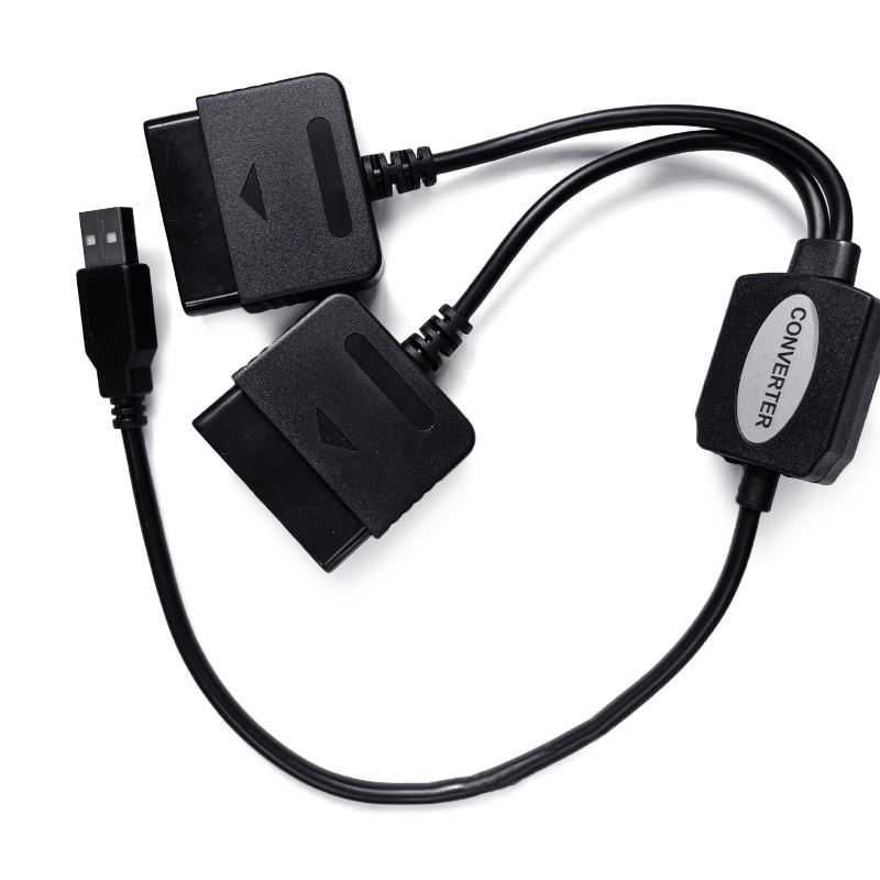 Bộ Chuyển Đổi USB Cho Tay Cầm Chơi Game Ps2 Sang PS3 PC