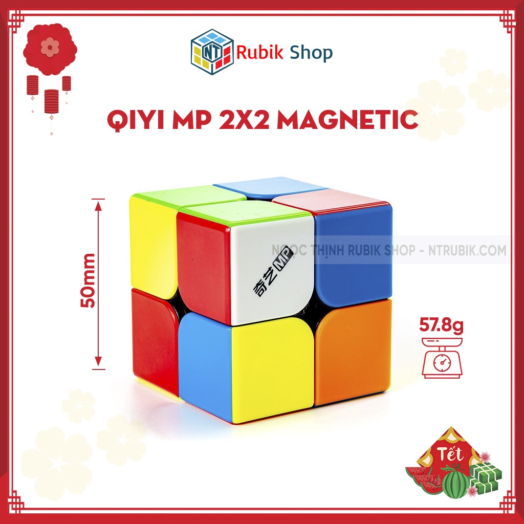QiYi MP 2x2 Magnetic - Rubik 2x2x2 Nam Châm Stickerless