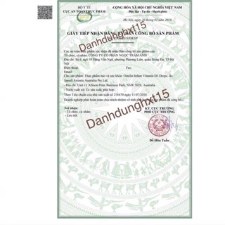 Vitamin d3 Ostelin dạng xi lanh ( ngày 0.5ml) 20ml
