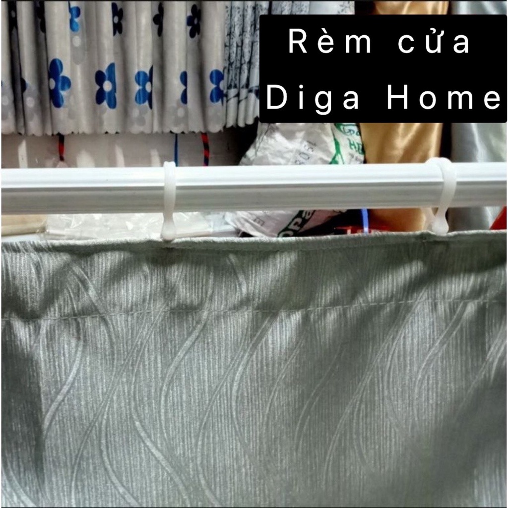 Rèm Cửa Rido Chống Nắng - Rido Ngăn Phòng Móc Thẳng Tiết Kiệm Chi Phí và Không Gian-Diga Home - RI ĐÔ