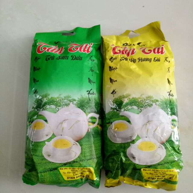 (Trà Đá) Trà Sâm Dứa - Trà Lài Tấn Tài 300G