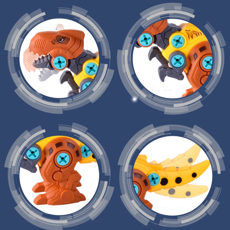 Bộ Đồ Chơi Trứng Khủng Long Lắp Ráp Vui Nhộn Cho Bé