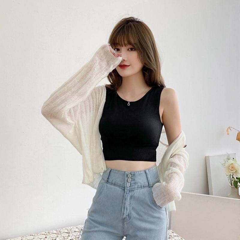 Áo Bra Croptop Ba Lỗ Thời Trang Phong Cách Hàn 8862 | BigBuy360 - bigbuy360.vn