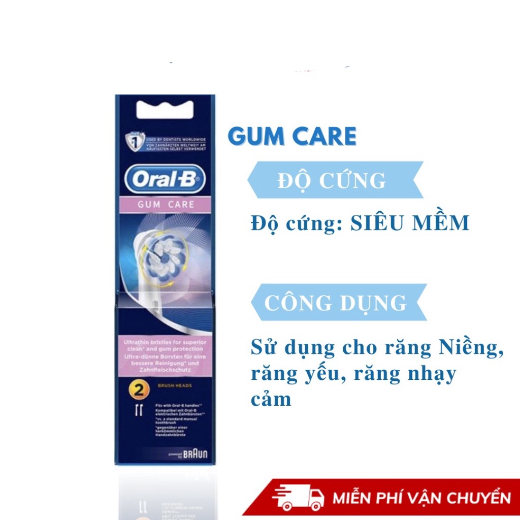 Đầu Bàn Chải Điện Oral-BChính hãng Đức Đủ loại(tách lẻ 1)