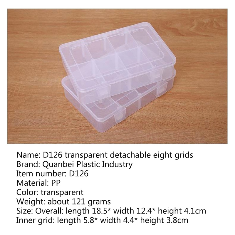 Hộp Nhựa Đựng Đồ Chơi / Trang Sức Để Bàn Nhiều Ngăn Tiện Lợi
