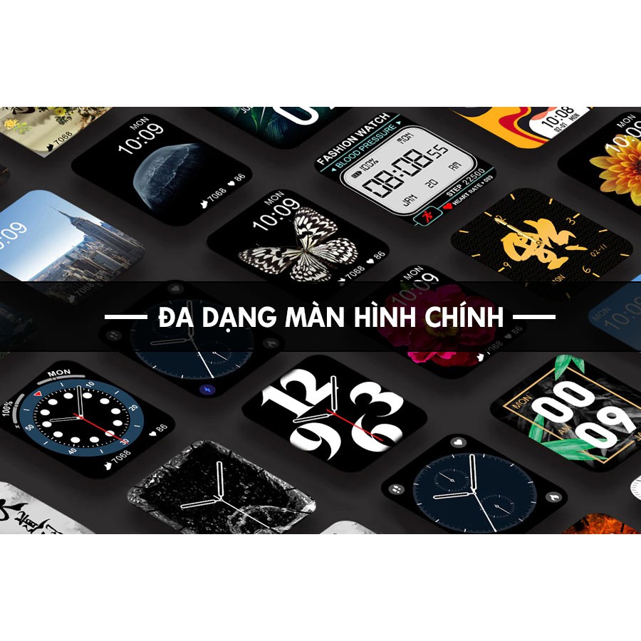 [Mã 44ELSALE2 giảm 7% đơn 300K] ĐỒNG HỒ THÔNG MINH DT100 SMARTWATCH - VIETPHUKIENHN