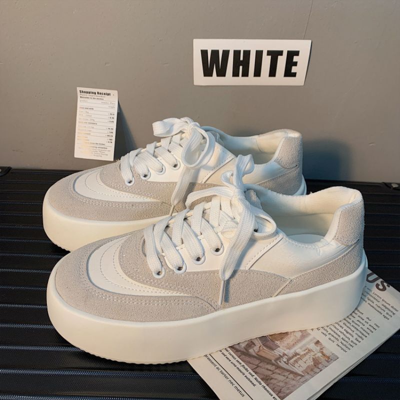 OD686 - Giày thể thao ROSE đế độn siêu xinh Ulzzang