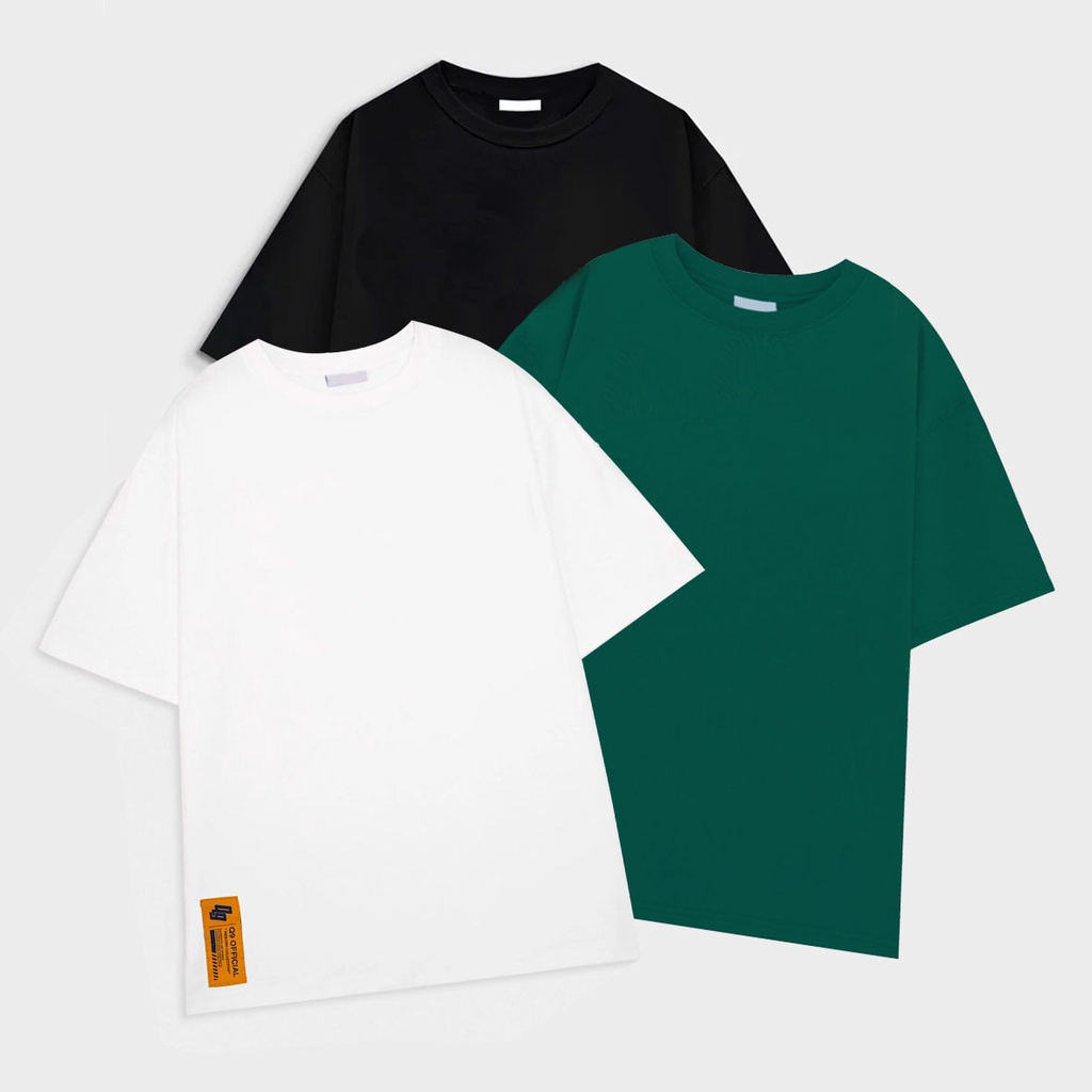 Áo thun trơn tay lỡ form rộng UNISEX basic tee dành cho nam nữ Q9STUDIO
