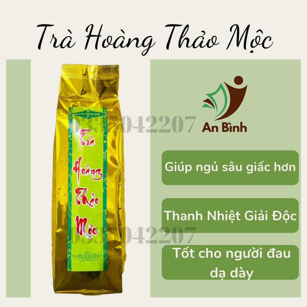 Trà Hoàng Thảo Mộc 500g Hỗ Trợ Điều Trị Đau Dạ Dày, Ổn Định Huyết Áp, Hạ Men Gan , Mỡ Máu Và Ngăn Ngừa Ung Thư Giúp Ngủ
