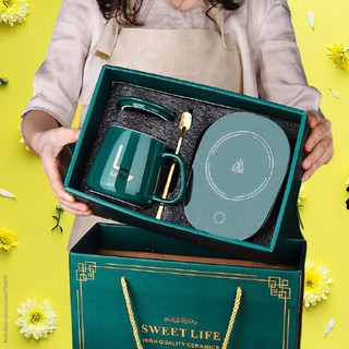 Cốc Hâm Nóng Đồ Uống Thông Minh Hâm Nóng Trà, Hâm Nóng Sữa, Hâm Nóng Cafe Tiện Lợi- Quà Tặng Siêu Sang