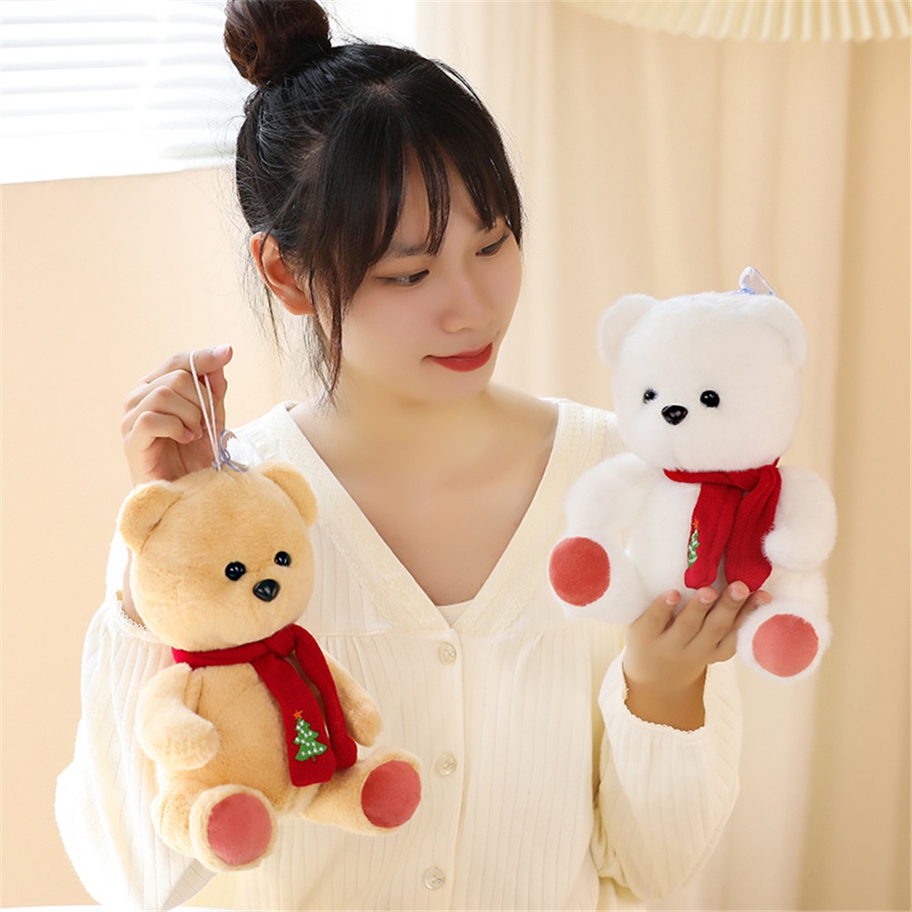 Gấu Teddy Nhồi Bông 25CM Trang Trí Tiệc Cưới / Sinh Nhật