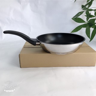 Chảo chống dính 3 đáy Fivestar dùng được bếp từ (16cm/20cm/22cm/24cm/26cm/28cm/30cm/32cm)