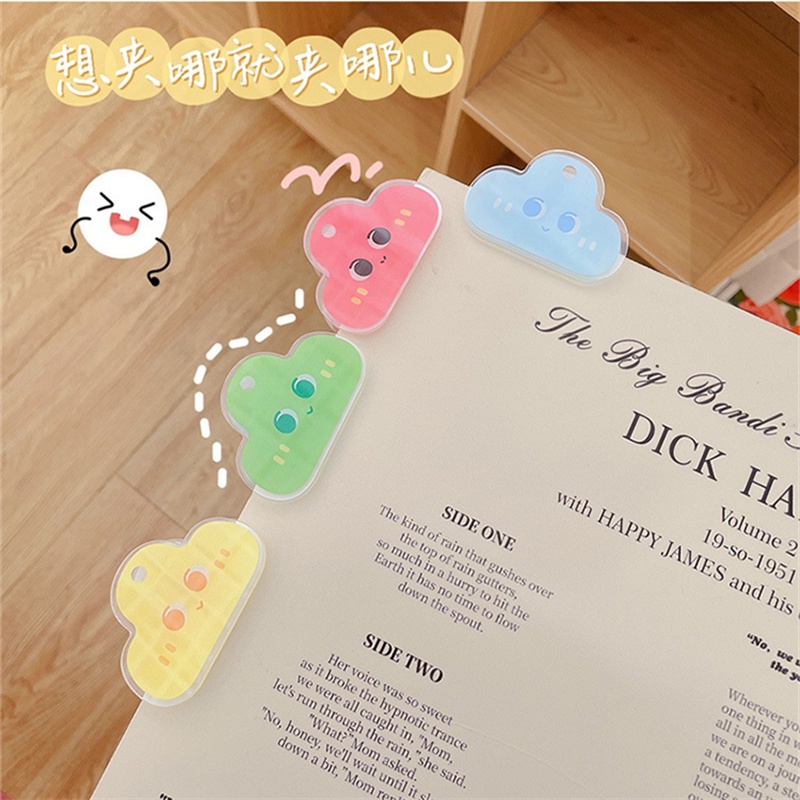 Kẹp Giấy Bằng Acrylic Họa Tiết Hoạt Hình Dễ Thương Sáng Tạo G052