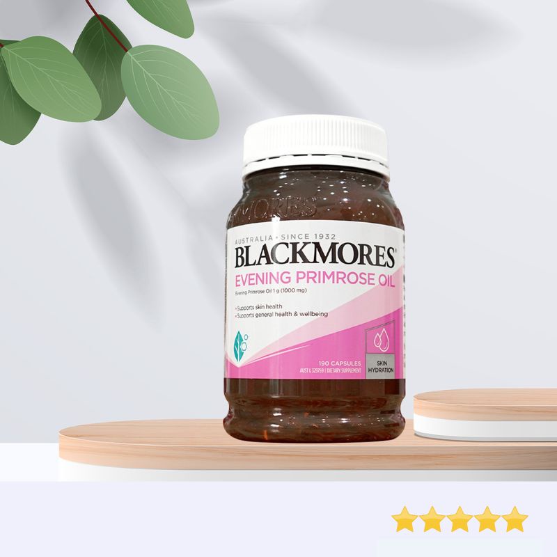 Tinh dầu hoa anh thảo Evening Primrose Oil Blackmores lọ 190 viên- HAT190