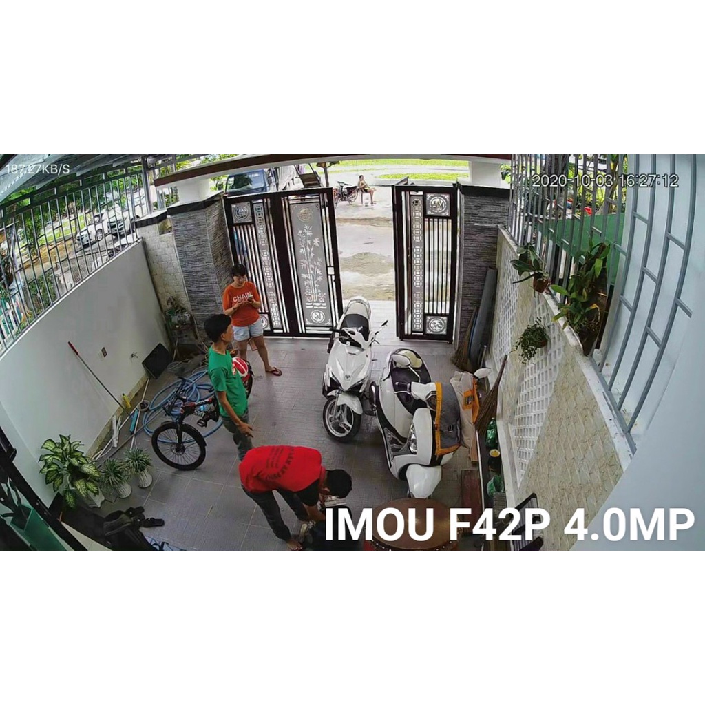 Camera IMOU F42P/F22P độ phân giải 4.0MP/2.0MP Ngoài trời chống nước, chính hãng fullbox 100%