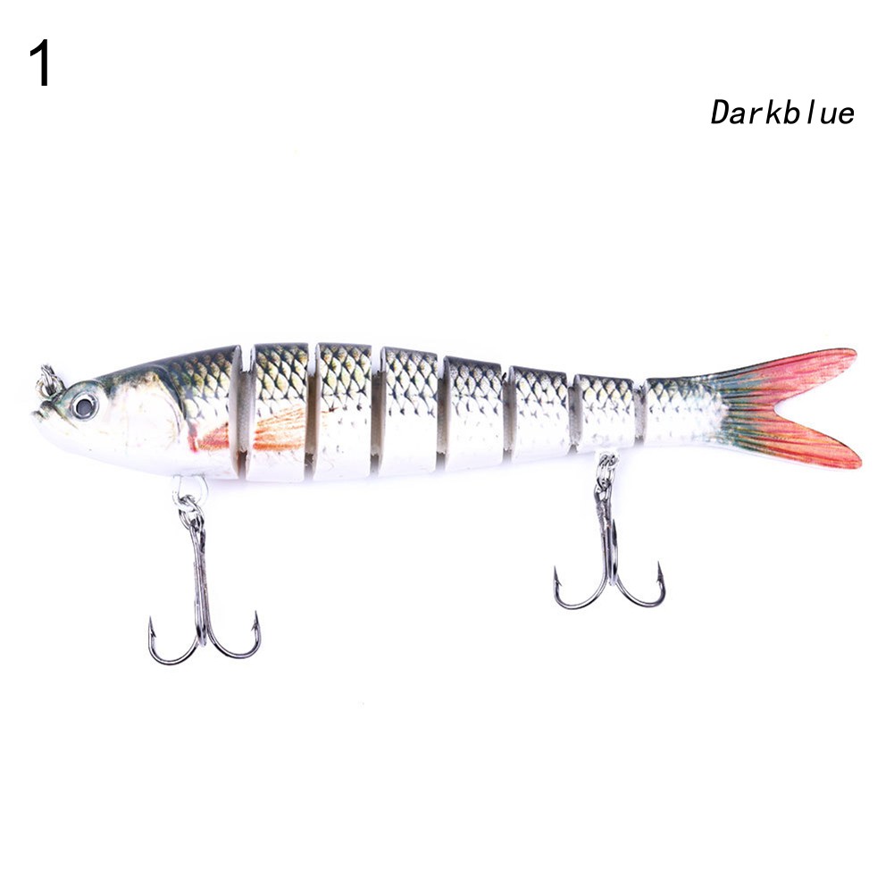 Mồi Câu Cá Giả 3D 13.7cm 27g Nhiều Khớp Nối Kèm Móc Câu