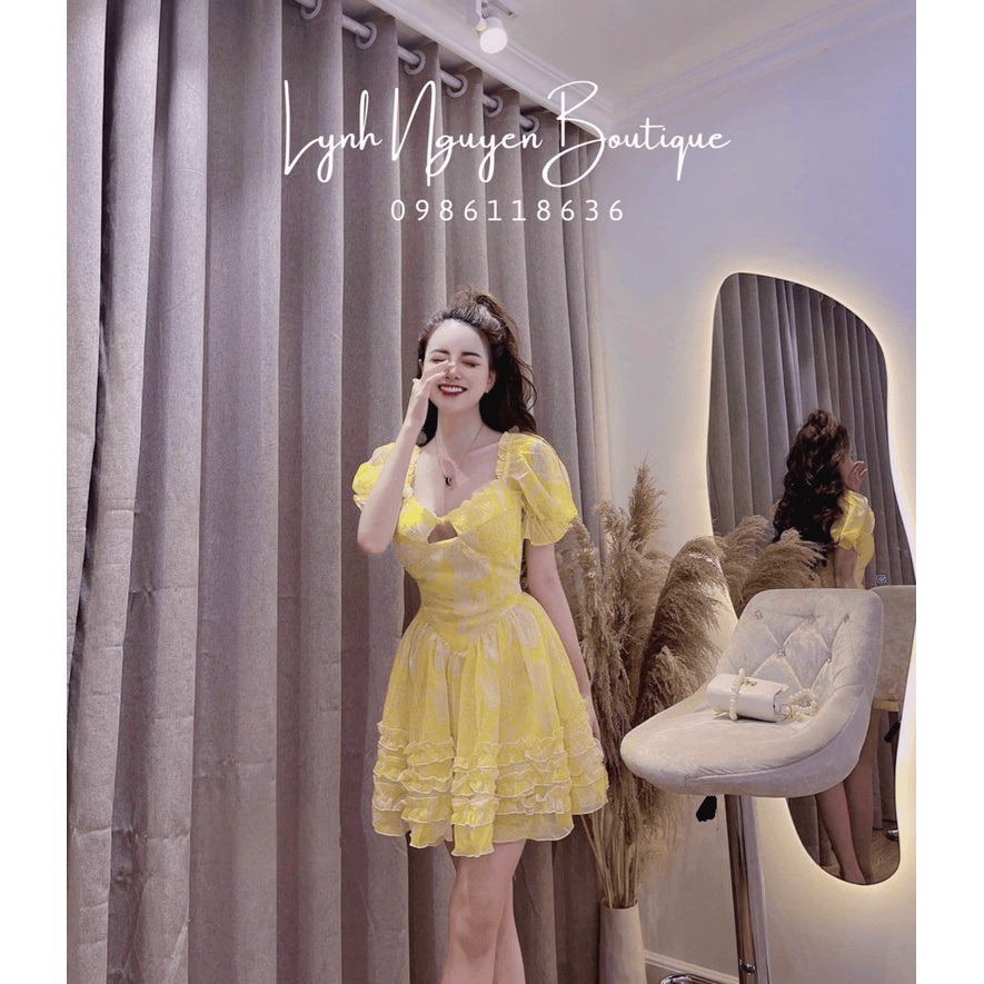 ĐẦM VOAN CỰC XINH UP