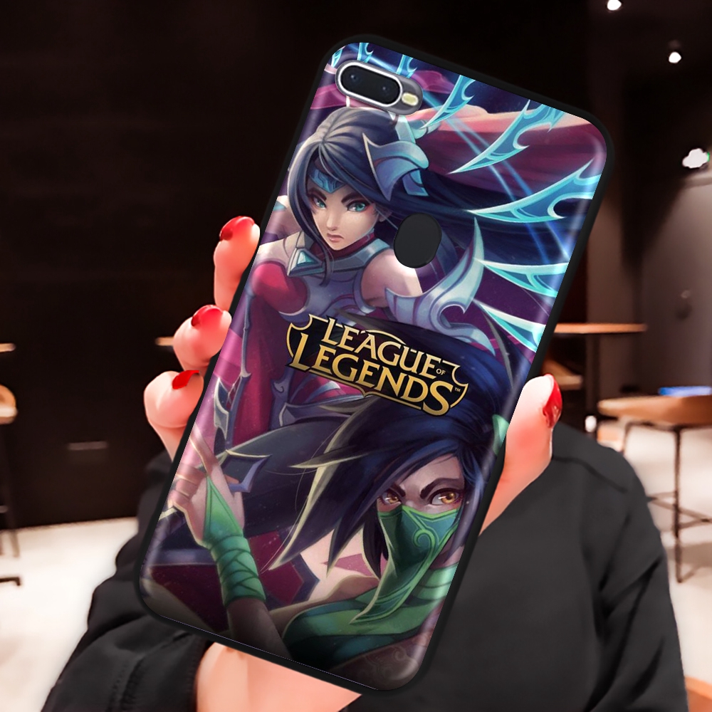 Ốp Điện Thoại Mềm Hình Lol League Of Legends 071 Cho Oppo A37 Neo 9 A7 A5s A77 F3 F11 Reno 3 Realme X50 Pro