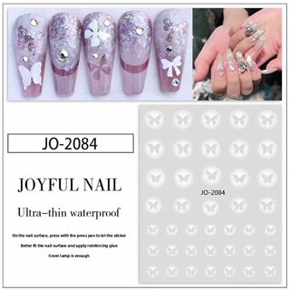 sticker 3d lấp lanh miếng dán móng tay nail