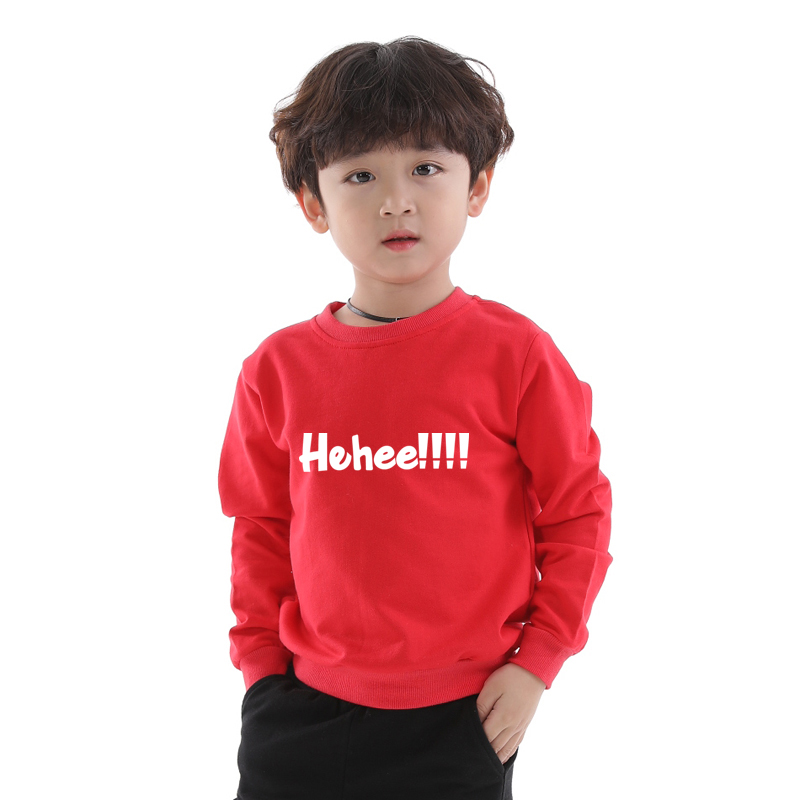 Áo Sweater Tay Dài Chất Cotton Hoạ Tiết Hoạt Hình Thời Trang Mùa Thu Cho Bé 10 Màu Lựa Chọn