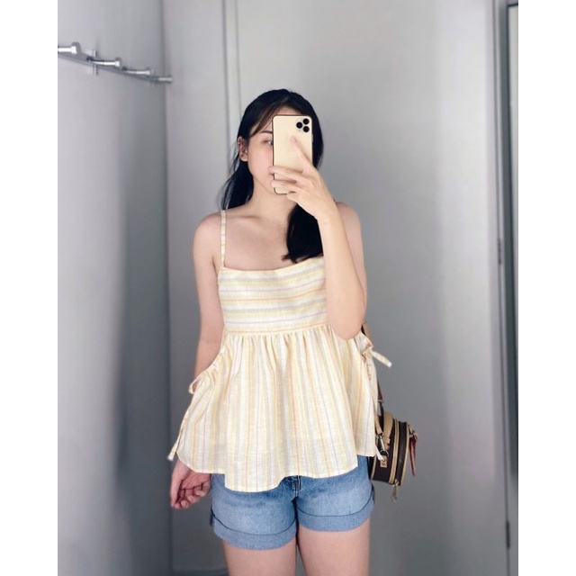 CASON - Áo Cami Louisa Twin Pocket