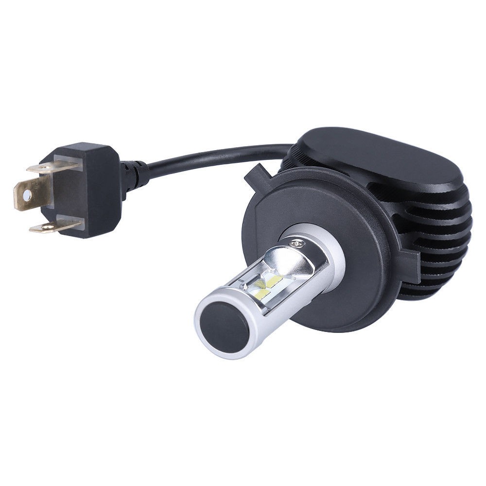 Set 2 bóng đèn pha H4 CREE LED 9003 HB2 180W 6500K chuyên dụng cho xe hơi