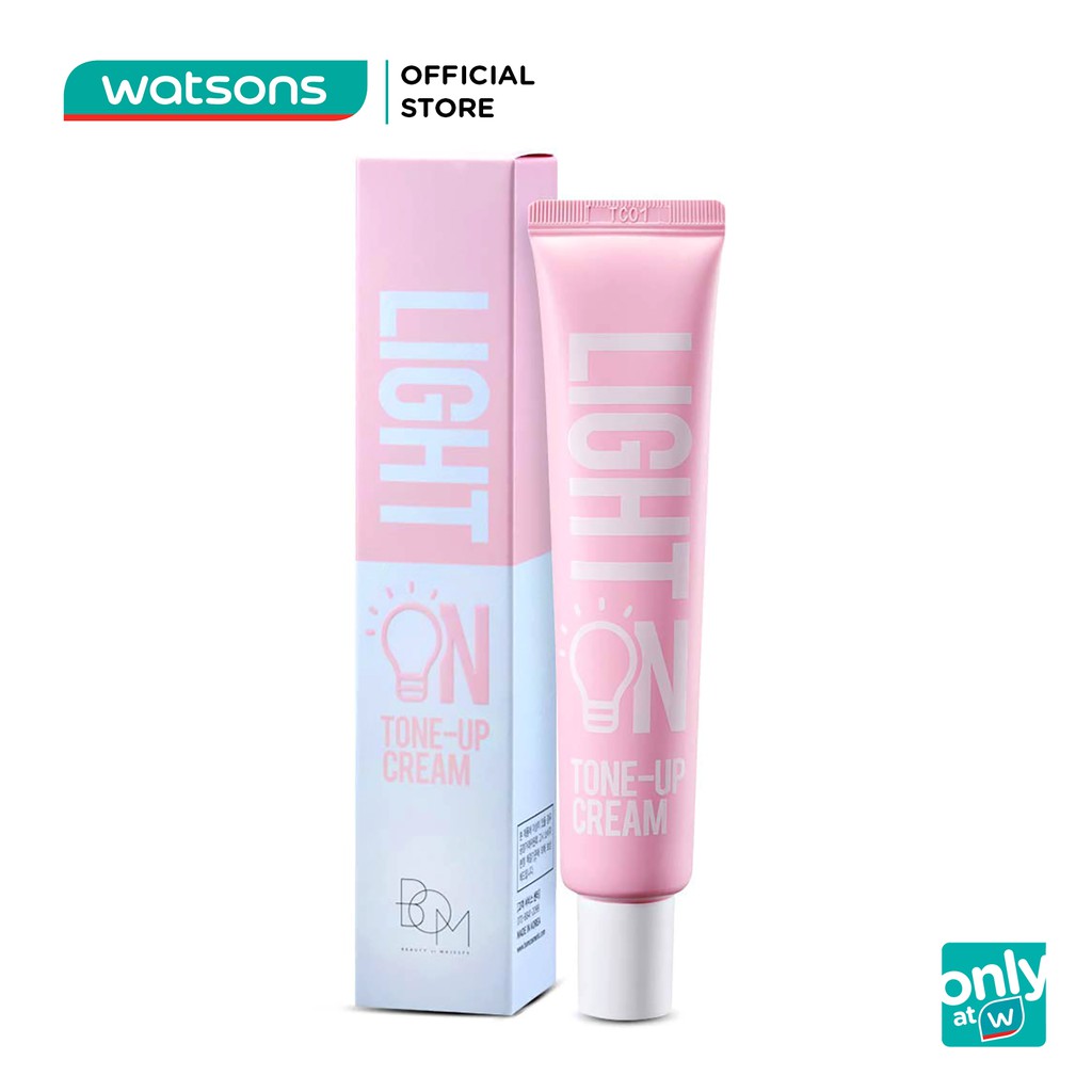 Kem Nâng Tông Da BOM Light On Tone-Up Cream 40ml