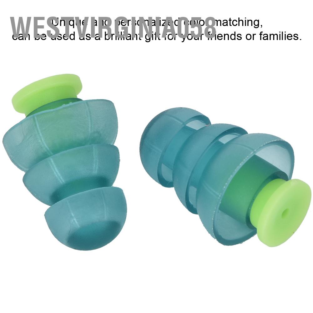 Westvirginia058 Silicone Noise Reduction Earplugs Learning Sleep Travel Hearing Protection Ear plugs