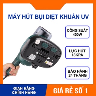 Mua Máy hút bụi giường nệm  sofa diệt khuẩn tia UV  Máy hút bụi cầm tay Kalpen VCK-3901 lực hút 13kpa - Bảo hành 24 tháng