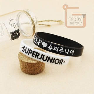 Vòng tay cao su Super Junior