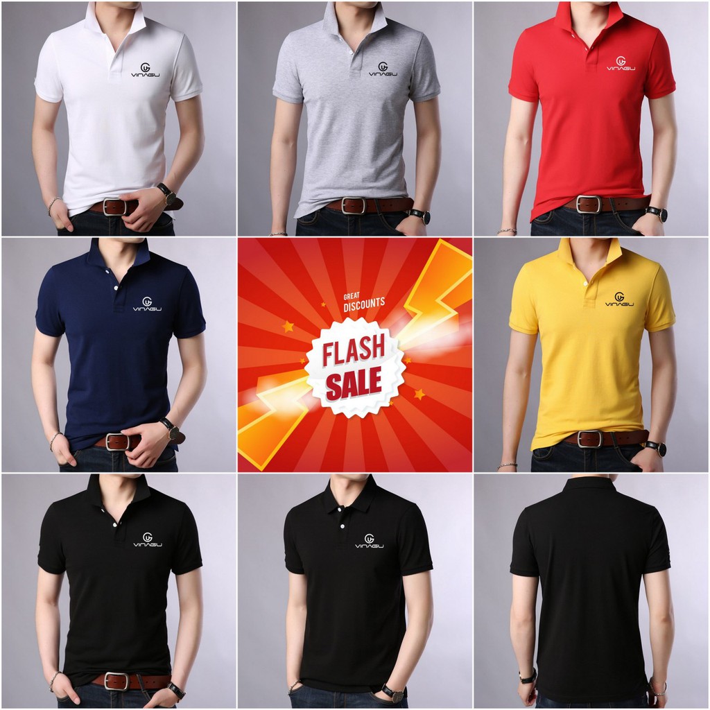 [Hàng VNXK ] Áo thun cá sấu VINAGU cao cấp